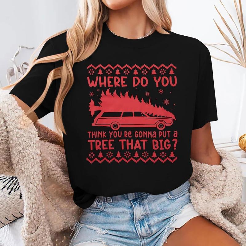 Christmas Chest and Nuts Couples Shirt Christmas Matching Outfits Funny Holiday Graphic  Cotton TShirts Casual Tees S