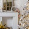 Festive Christmas Door Frame Decoration,Santa and Reindeer Designs Holiday Party