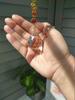 1 gab Crystal Suncatcher Mobile meditation Home Decor Rainbow Maker Prism Suncatcher (Varavīksne un fantāzija)