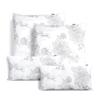 Anti-Allergy Pillow Microfiber Floral Silicone Various Sizes