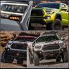 FulL LED DRL Lens Front Headlight Side Marker Bumper Light Assembly Compatible With 2016- Tacoma,Switchback White&Amber Functions As Tail Light Turn