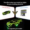 Kyglaring LED Lighting Kit for Lego Technic Lamborghini Huracán Tecnica 42161 (No Model) - Light Set Compatible with 42161 Advanced Sports Car Model