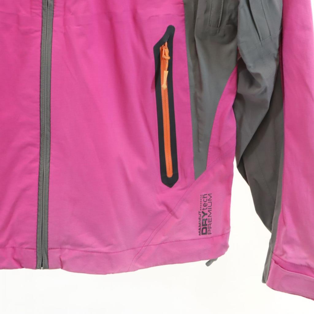 Mammut Nylon Jacket M Pink Hood Women Used
