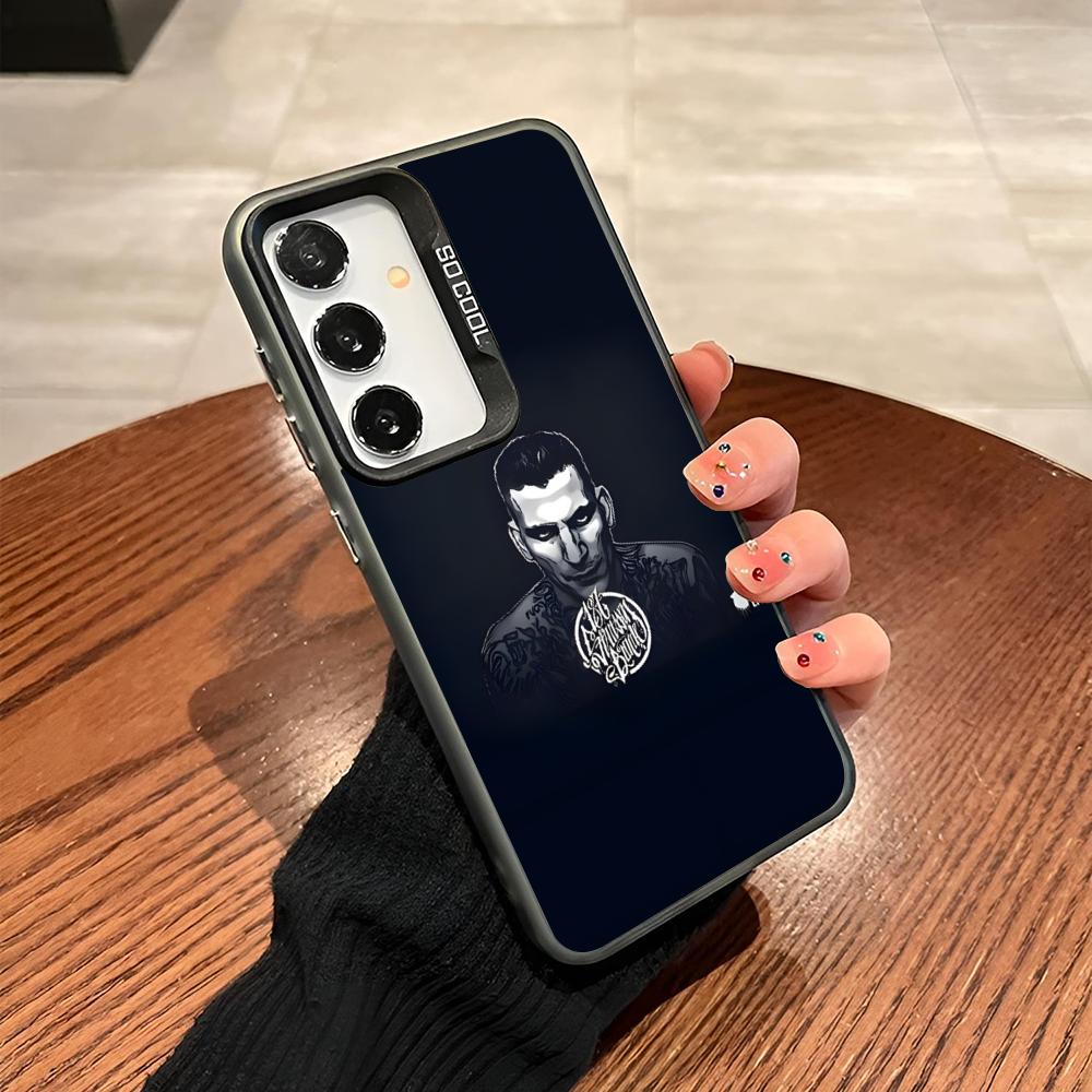 187 Strassenbande Phone Case For Samsung Galaxy S24 S23 S22 S21 S20 Note20 Ultra Plus Fe colored silver Cover