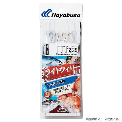 Hayabusa SN173 Naval Willie Gomoku Light Willie Fluoro 2 Hooks