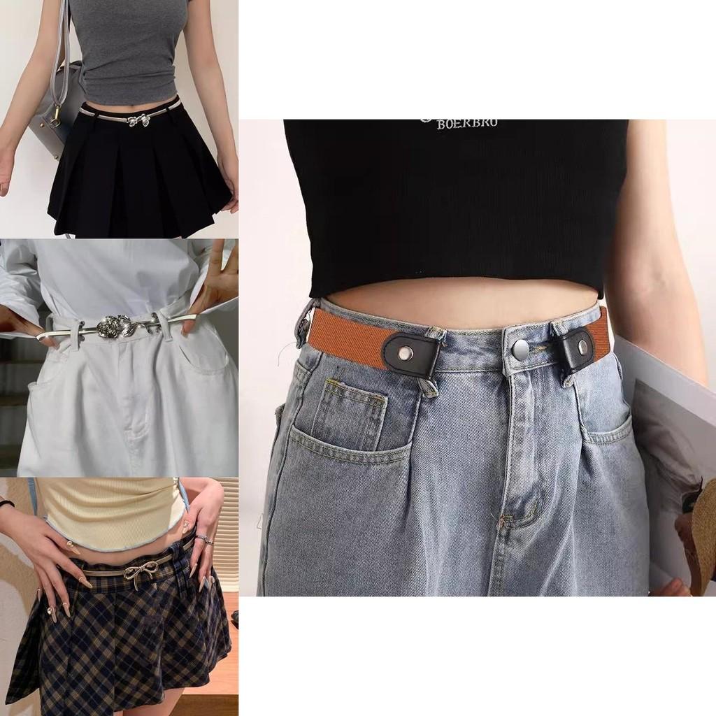 Adjustable Metallic Chic Bowknot Waist Belt For Women In Stylish Colors Summer