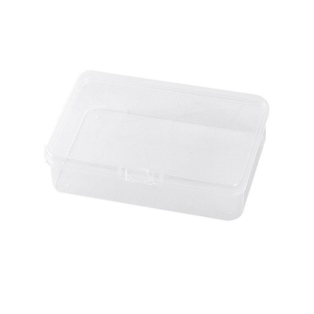 New Large Capacity Card Storage Box Dustproof Multifunctional Transparent Plastic Box with Lid Cards Storage Container