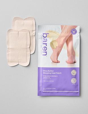 Varen S Bezšmouhová Spací Náplast na Paty s Bambuckým Máslem Balení 10 ks