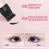 Winged Eye End Stamp Double-Tip Women Makeup Eye End Wing Stamp Waterproof Stencil Portable Quick Drying Eyeliner Cosmetics