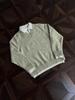 Herren V-Ausschnitt Retro-Stil Strickoberteil - Fake Zweiteiler, Winter Kragen, Lockerer Schnitt