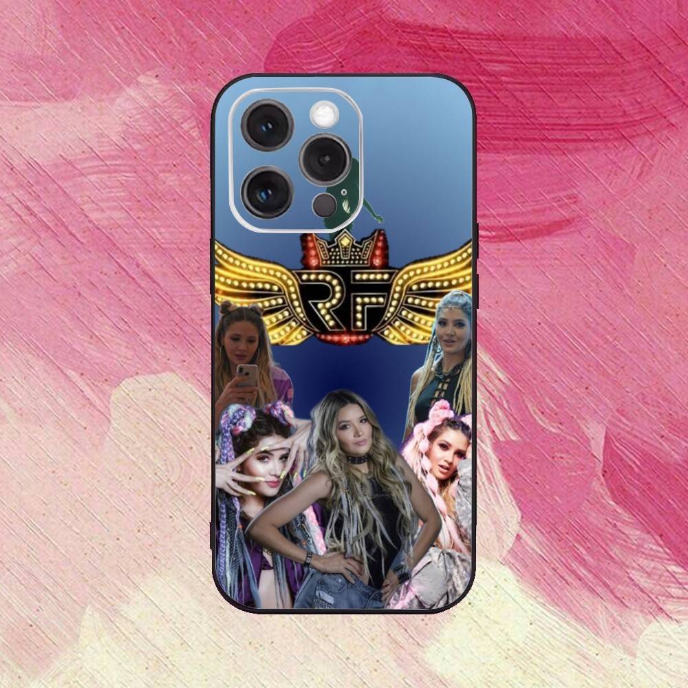 Q-Queen of Flow La Reina Del Flow-ES Phone Case For iPhone 17, 16,15,14,13,12,11 Plus,Pro Max, Others Soft Black Cover