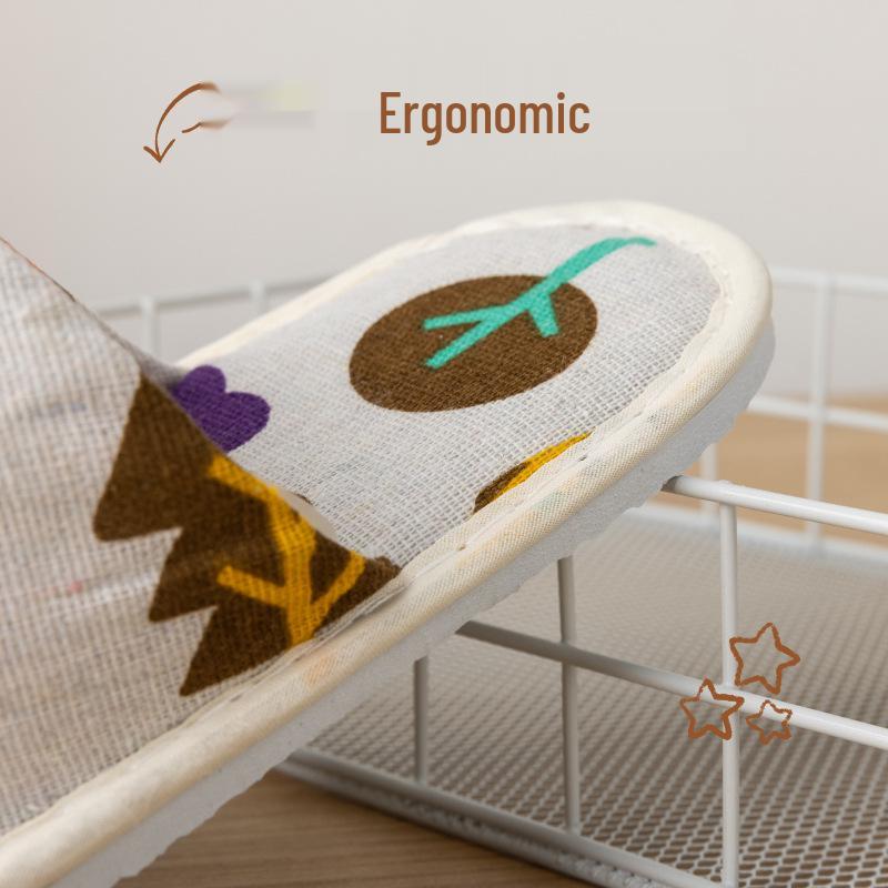 Kids' Portable Non-Slip Slippers for Travel and High-End Hospitality.