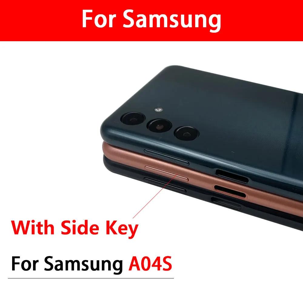 Back Rear Cover For Samsung A04 A04S A04E A23 4G 5G Battery Housing Battery Back Cover With Camera Glass Lens