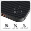 Magnetic Carbon Fiber Leather Phone Case for IPhone 16 15 Plus 14 13 Pro Max Hard Shell Protective Cover