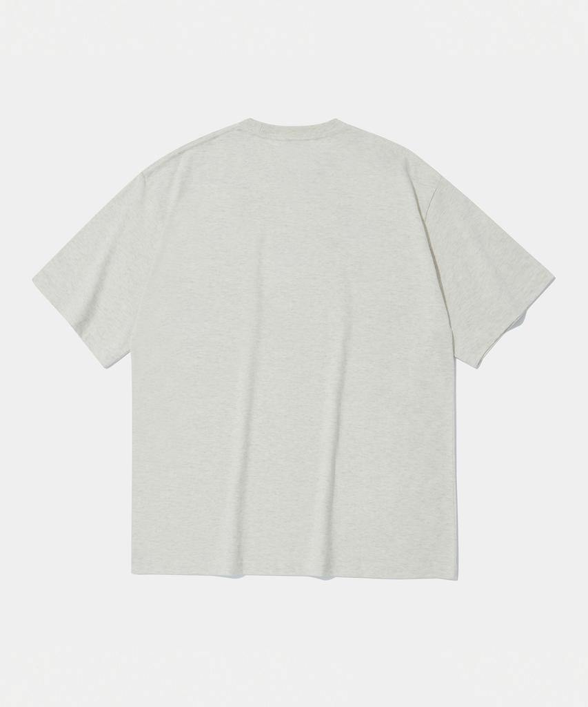 COLUMBIA UNIVERSITY Vtg Crack Logo S/S T-Shirts Oatmeal