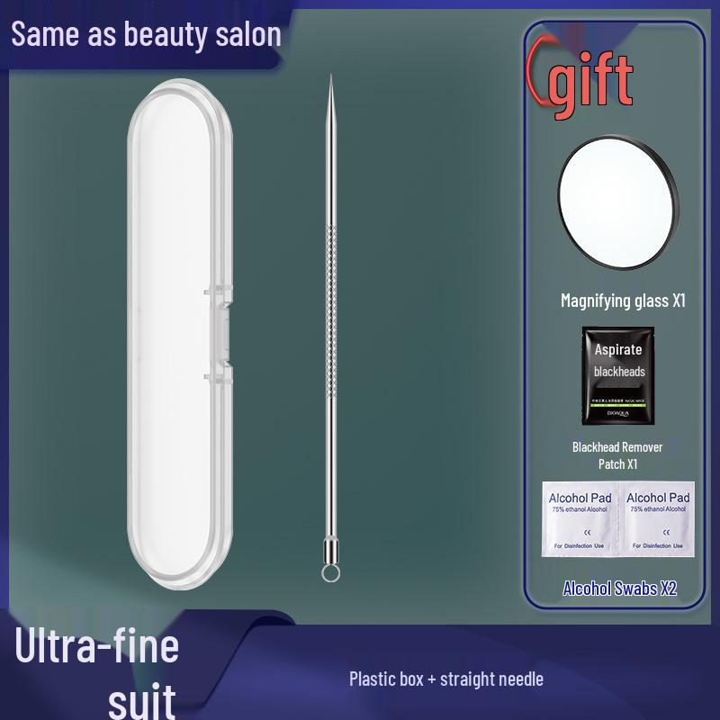 Blackhead Pimple Remover Set: Tweezers and Needles Set