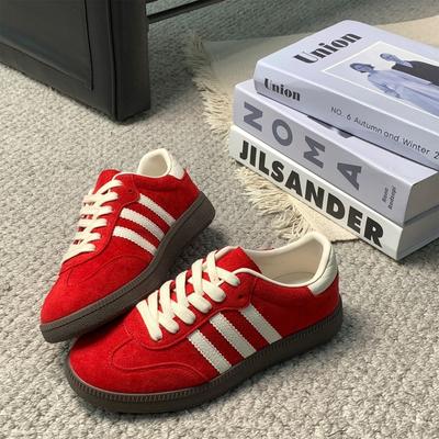 Autumn New Flat Baseplate Shoes Student Versatile Casual Shoes 5602