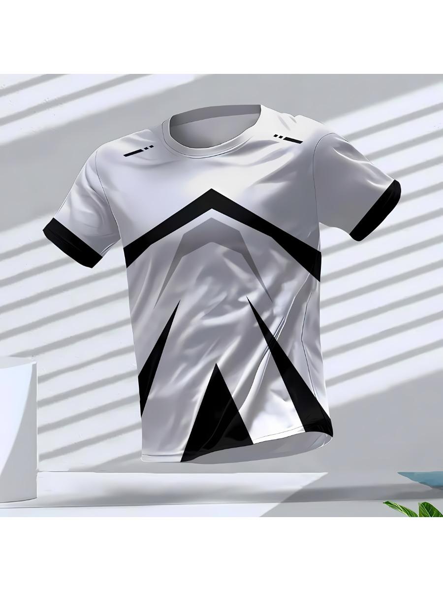 

Лето Новинка 3D-печать Бестселлер Уличная Беговая Дышащая и Быстросохнущая Фитнес-одежда Повседневная Мужская 5XL