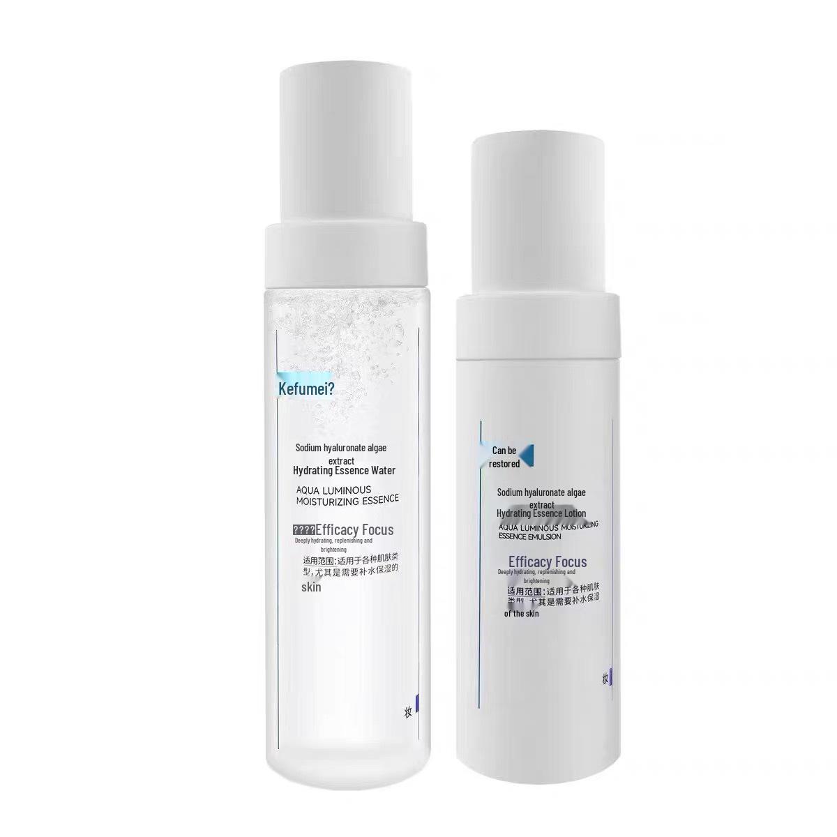 Kefumei TonTon Hydrating Toner & Lotion Set for Sensitive Skin with Anti-counterfeit Features