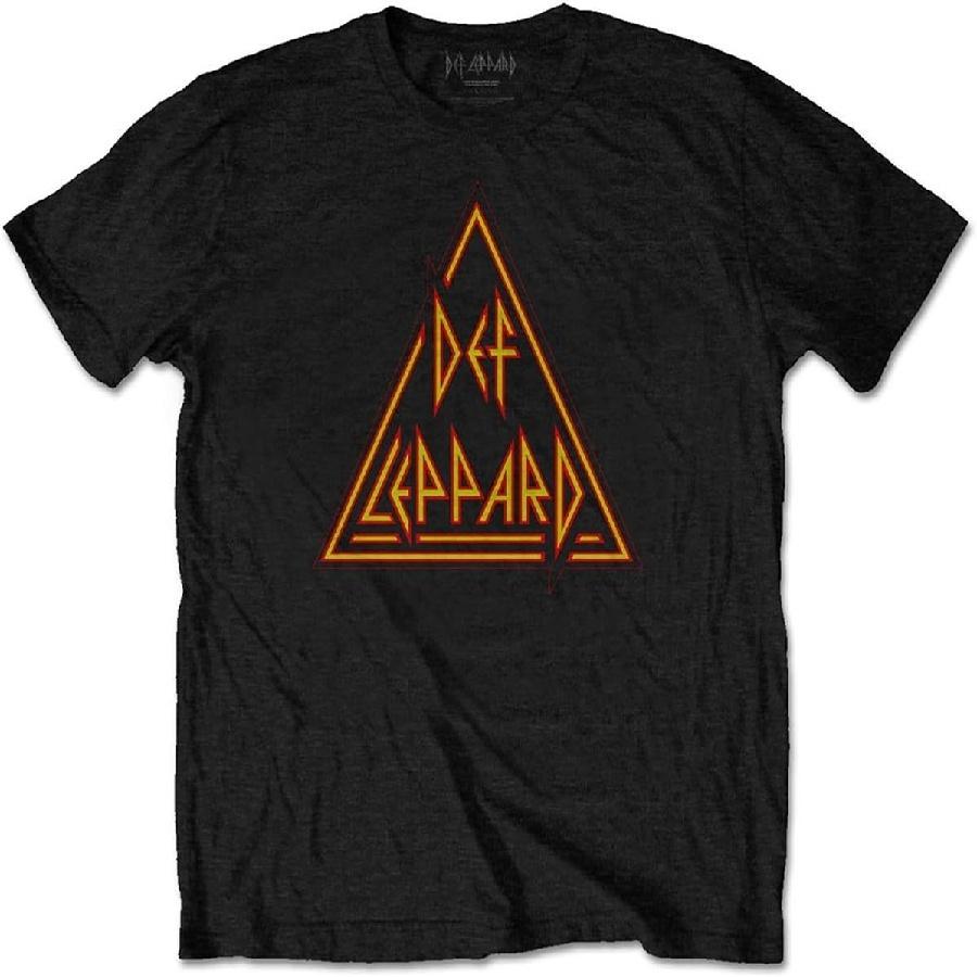 Def Leppard Unisex Tee_ Classic Triangle - X-Large - Black XXXXXL чёрный