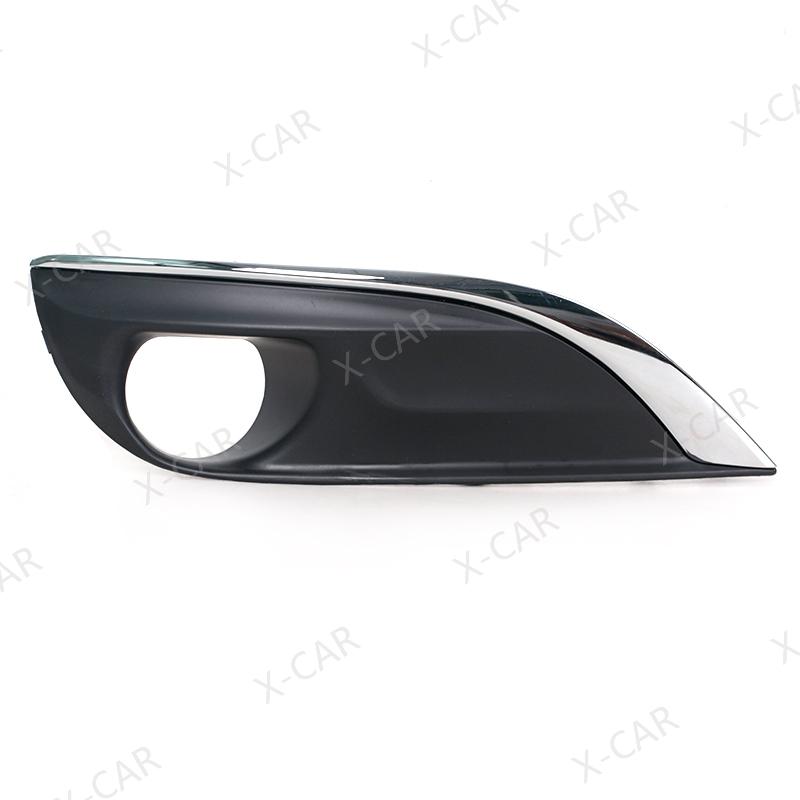For Peugeot 308 TX3 2011 2012 2013 2014 2015 Front Bumper Fog Lamp Light Cover Frame Hood 1607766180 1607766280