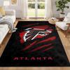 Atlanta Falcons Carpet Door Mat for Living Room or Bedroom Protective Mat Under Chair Office Decoration Christmas Gift Birthday Present