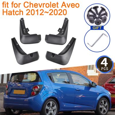 Garde-boue Pour Chevrolet Aveo Hatch T300 Sonic 2012~ Accessoires Holden Barina 2018 2014 Bavettes Garde-boue Roues Aile