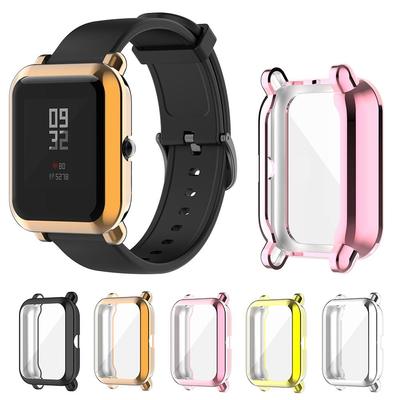 TPU-Schutzhülle für Xiaomi Huami Amazfit Pop/Pop Pro/GTS 2 Mini/Bip Lite/Bip U/Bip S Full Screen Protectior Shell Frame Bumper