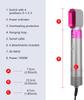 Styler 5 in 1 Hair Dryer Hot Air Brush Styler Ion Hair Straightener Volumizer Hair Curler Hot Comb Brush(Black US) with