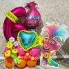 55pcs Troll Foil Helium Balloons Kit Birthday Magic Hair Theme Party Decorat Baby Shower Kids Toys Supplies Air Globlos Balloon
