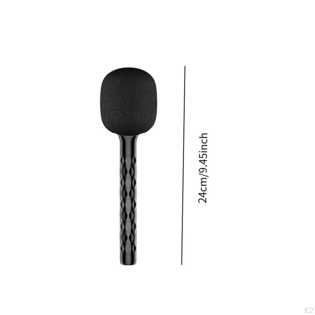 Handheld Handle Mic Mount Professional Sturdy TV Interview Easy to Install