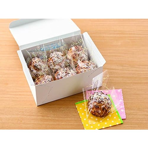 cotta Cake Box, White Short NC No. 4, White, 9 x 12 x 8.5cm (H), 77709, Pack of 25