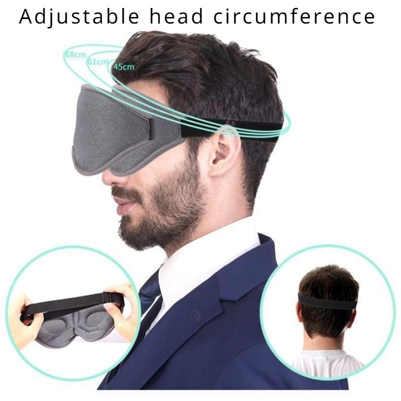 Zatemňovací maska ​​na oči, speciální netlačící prodyšné oko na spaní, ochranná maska ​​na oči pro chlapce a dívky