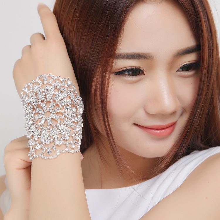 Korean Style Bridal Bracelet Armband - Wedding Jewelry Accessory 69 Chan Yuan
