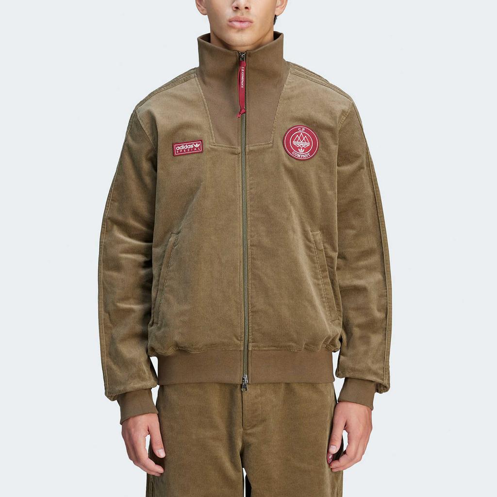 Adidas Originals X C.P.. Firmenkooperation FW24 Lässige Bequeme Warme Jacke Unisex Jacke Olivgrün JH1405