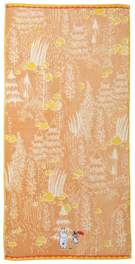 Marushin Moomin Bath 60 X 120 Organic 1405013100 Towel, Cm, 100% Cotton,