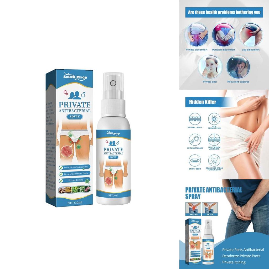 South Moon Skin Care Spray For Soothing Inner Thigh Itch With Deep Skin Repair Formula