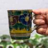 Waza no Kura Stylish Coffee Kutani Ware Yoshidaya Sasanqua Luxury Made in Perfect as a Birthday 60th 70th 77th or 88th Birthday Celebration Gift Mug,