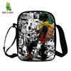 RiMan 3D Digital Printing Full Color Backpack Teen Double Shoulder Backpack Trend Portable Messenger Bag