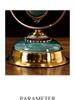 Grand Style European Retro Table Clock - 2026 New American-Style Desktop Pendulum Clock for Living Rooms