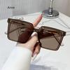 Fashion Square Sunglasses Women Luxury Oversized Sunglass Men Vintage Big Frame Shades UV400 Black Sun Glasses Oculos De Sol