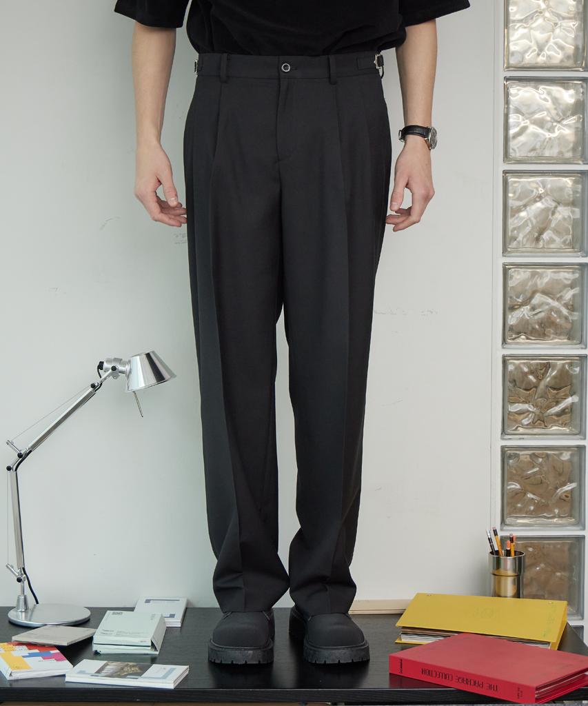 Ahidu Tailored Air Summer Adjust Slacks_Black