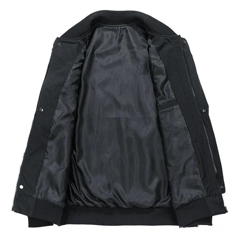 Men's Jacket Stand-up Collar Jacket Loose Large Size Breathable Tooling Baseball Uniform Casual Men's Jacket