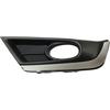 Front Left Right Fog Light Bezel Cover For Honda CRV CR-V 2017- 71156-TLY-H01 71106-TLY-H01 Brand New