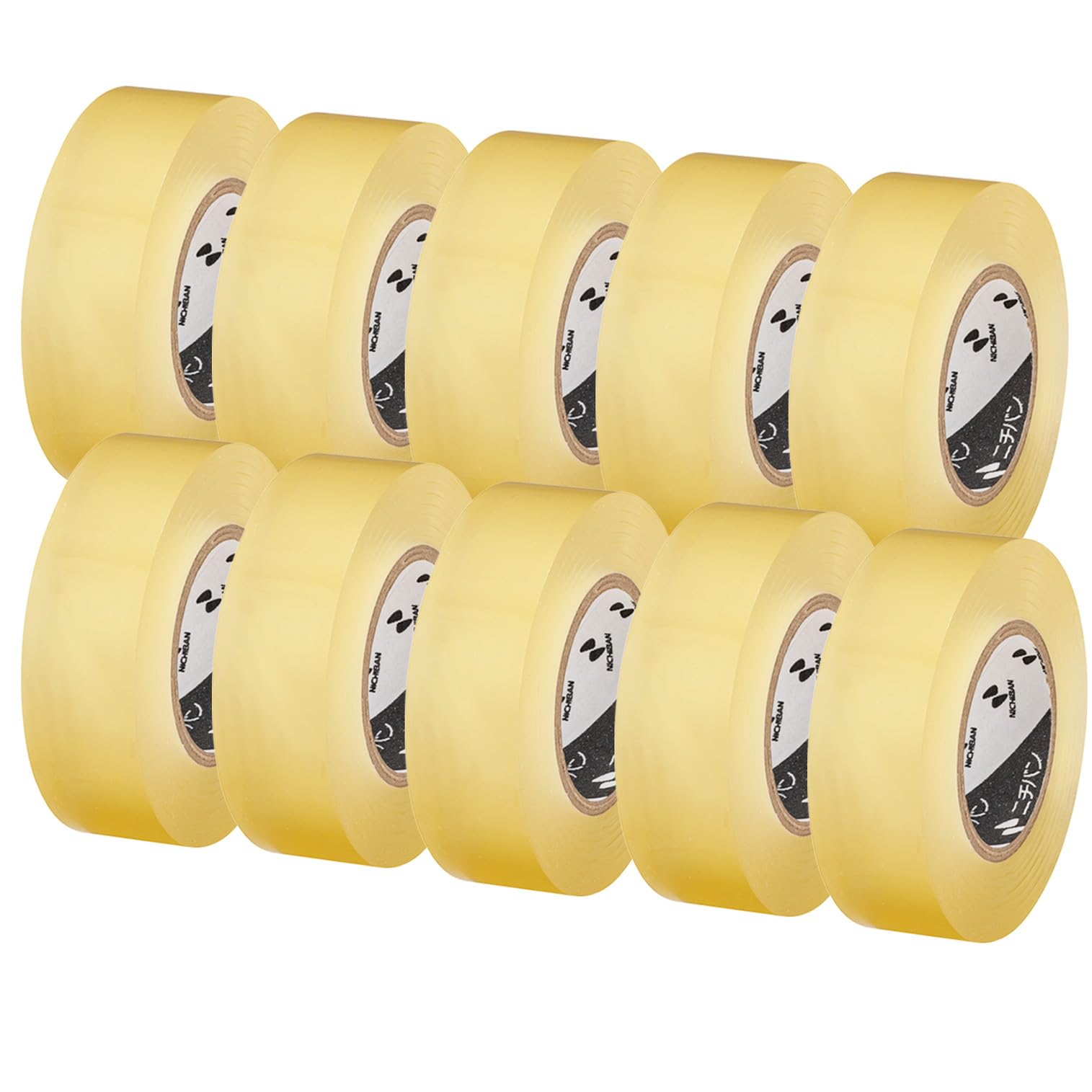 

Изолента Nichiban, 10 шт., 19 мм x 10 м, VT19-10P, Прозрачный