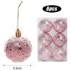 Christmas Gift Christmas Decoration Ball Electroplated Xmas Tree Hanging Ornaments