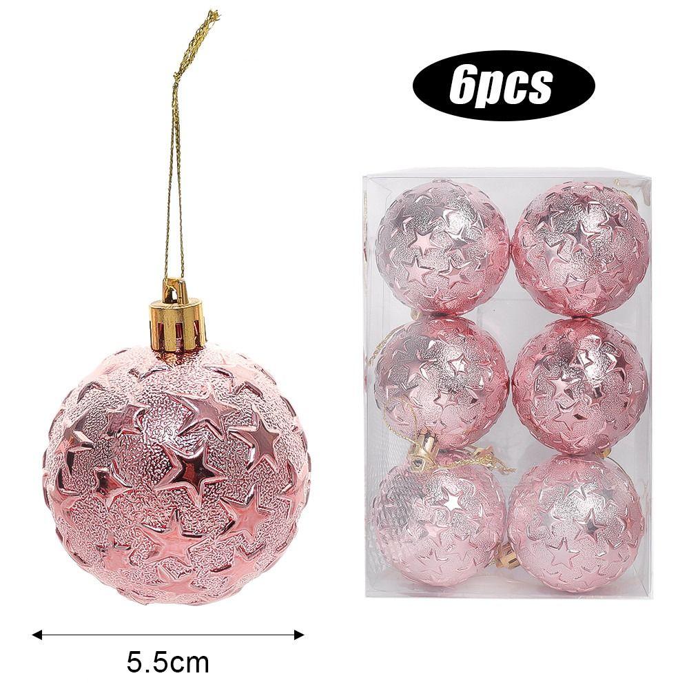 Christmas Gift Christmas Decoration Ball Electroplated Xmas Tree Hanging Ornaments