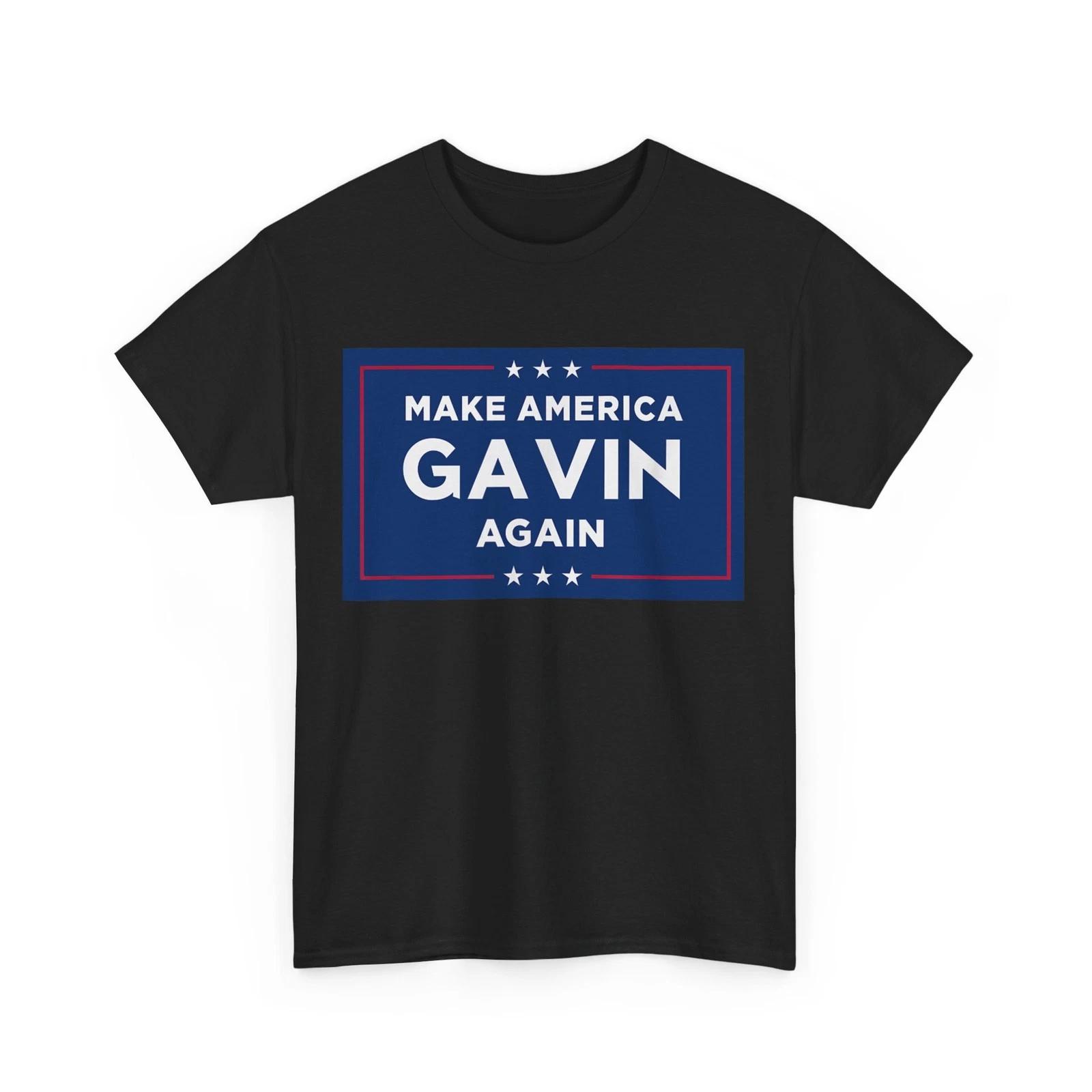 Gain Newsom, Make America Gavin Again Presidential Election T shirt XL