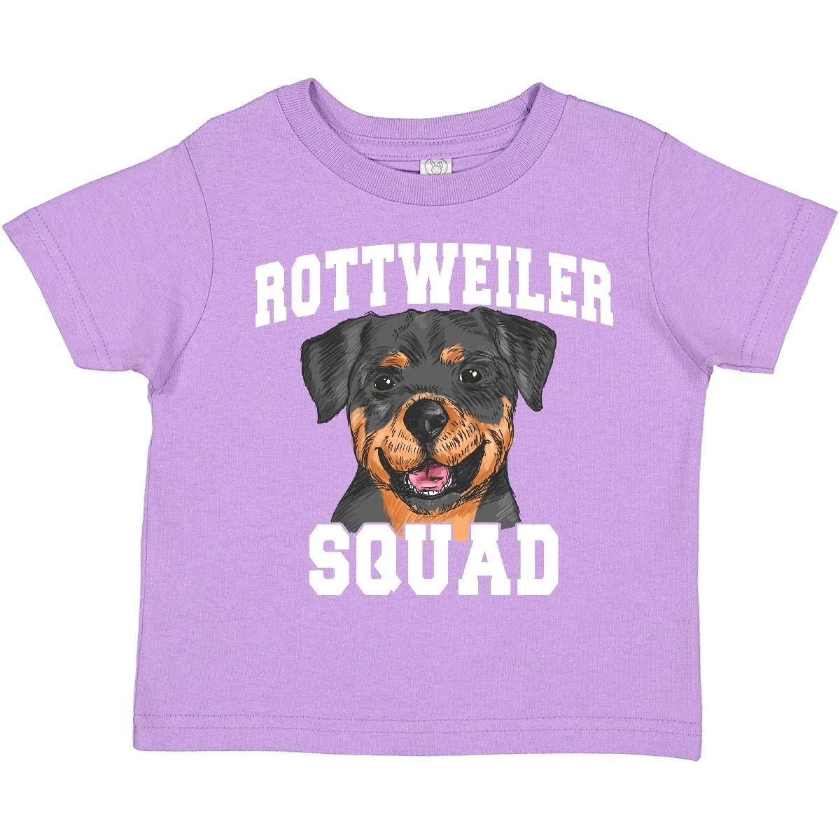 Inktastic Dog Rottweiler Squad Toddler T-Shirt Pets I Love Dogs Lover Pet Breed 100