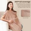 Soft Nursing Cover for Breastfeeding Breathable Breastfeeding Cover  for Nursing Moms